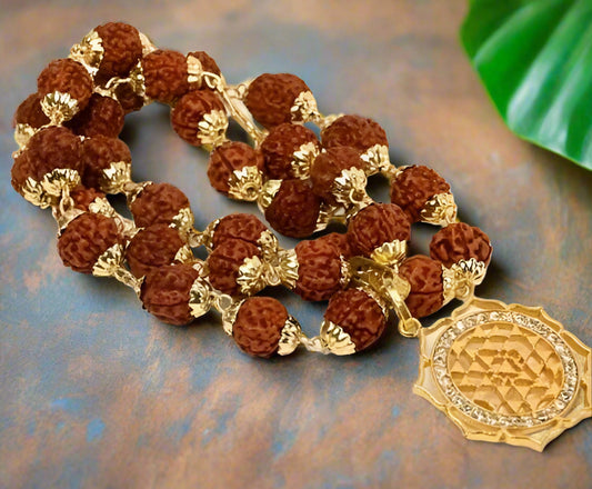 Sankatmochan Siddhi Mala with Pendant โ For Protection, Power & Divine Grace (Pack of 1)