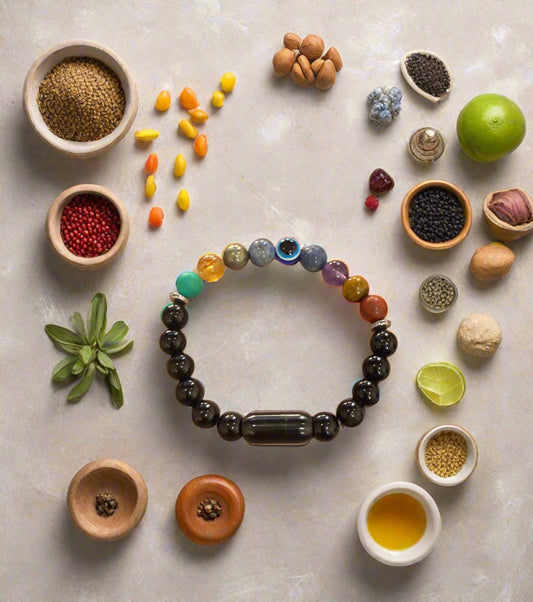 Super 9 Chakra Bracelet – Balance Your Energy, Heal Your Life (Unisex, Pack of 1)