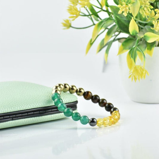 Money & Love Combo – Attract Prosperity & True Love (Pack of 2 Bracelets)