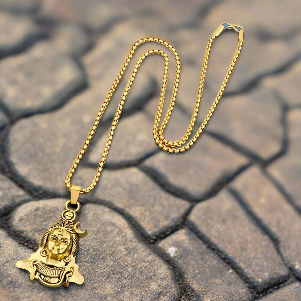 Mahadev Shiv Pendant with Chain