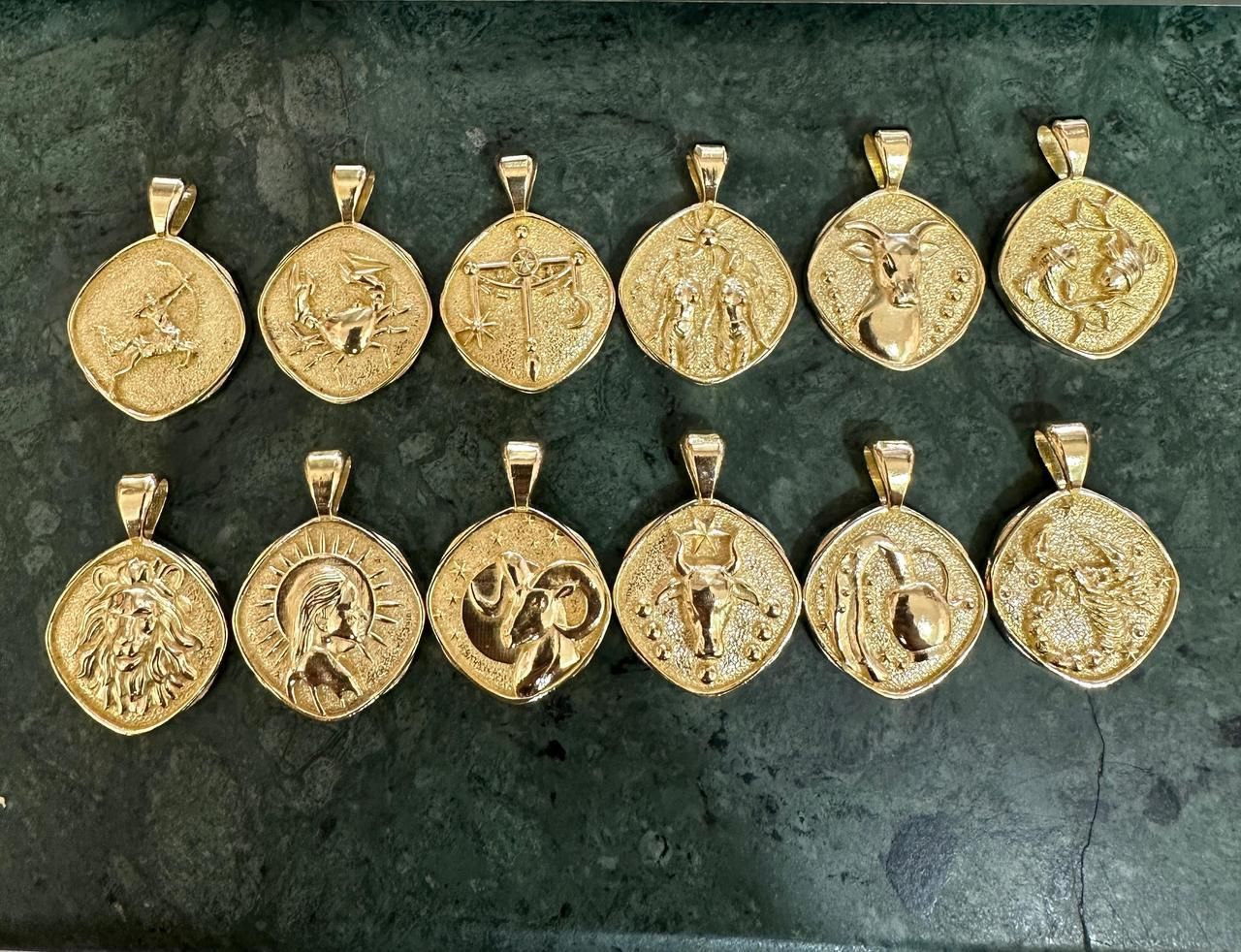 Gold Plated Zodiac Sign Necklace – Wear Your Stars in Style
