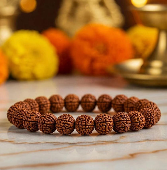 Original 7 Mukhi Rudraksha Bracelet