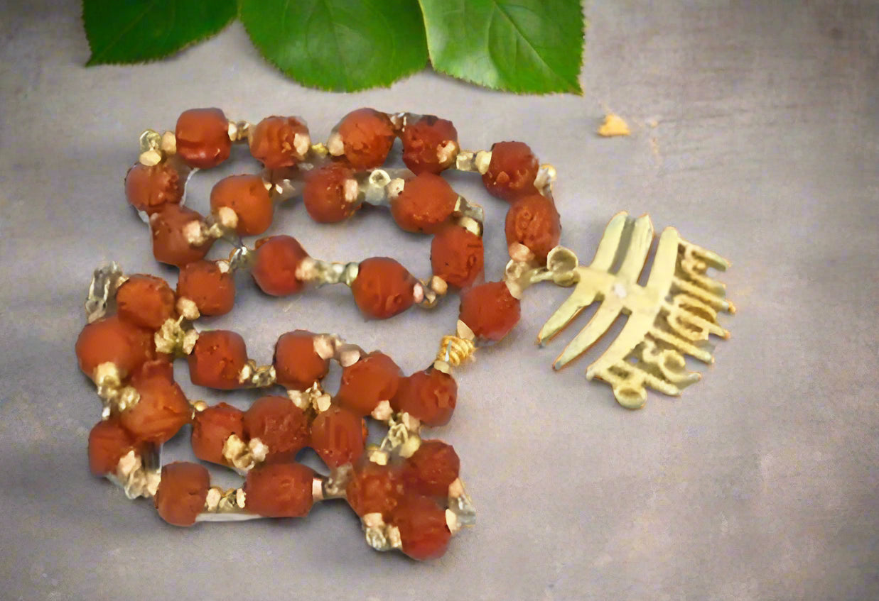 Rudraksha Mala with Mahakal Pendant – Divine Energy of Lord Shiva (Pack of 1)