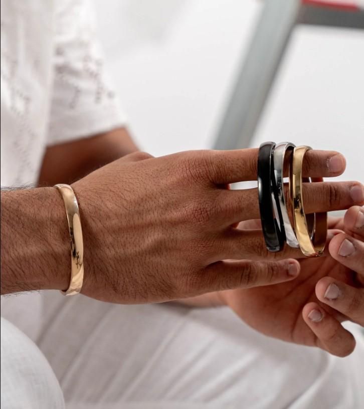 Stainless Steel Kada Bracelet for Men โ Bold. Durable. Timeless