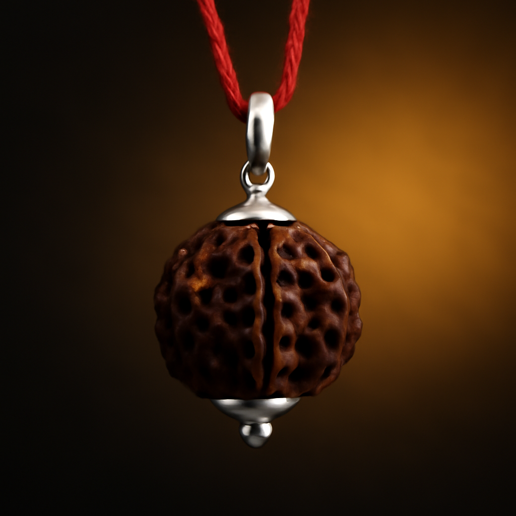 Original 5 Mukhi Rudraksha Bead Chain