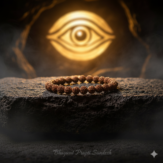 5 Mukhi Rudraksha Bracelet – Pack of 1 (Original & Energized)