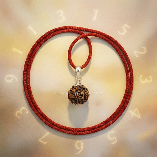 Authentic 5 Mukhi Rudraksha Chain for Stress Relief