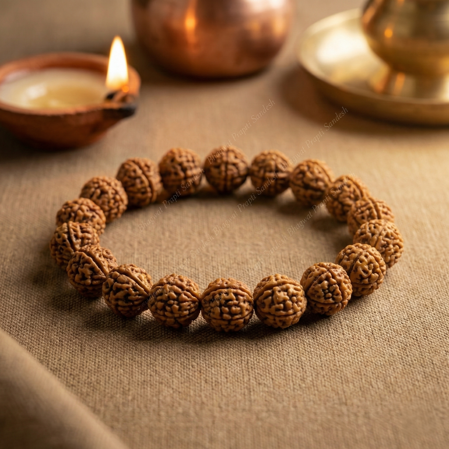 Original 7 Mukhi Rudraksha Bracelet