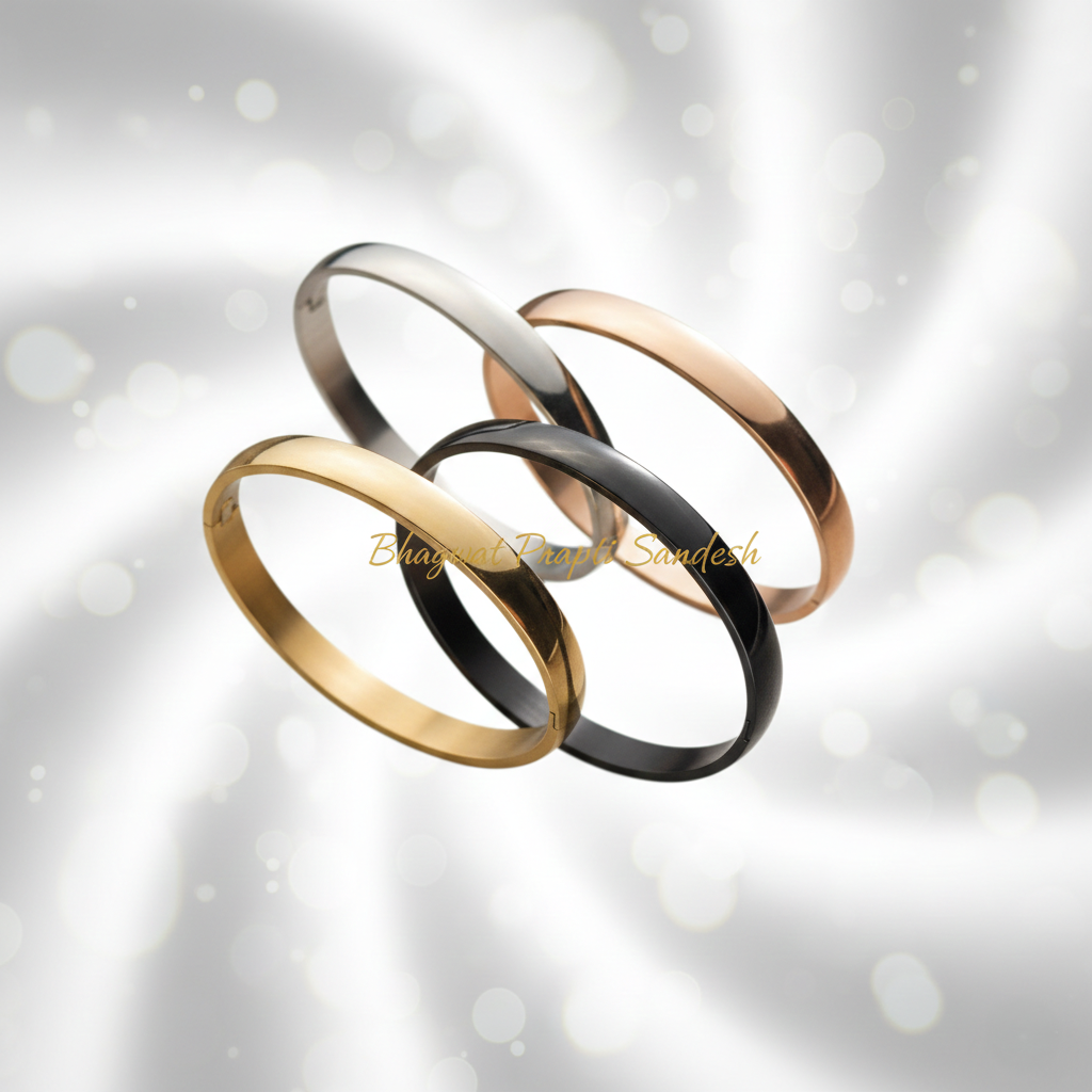 Stainless Steel Kada Bracelet for Men