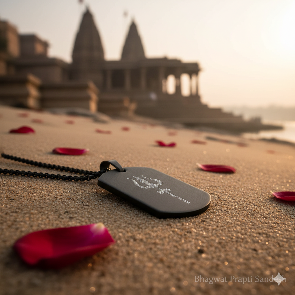 Mahadev Trishul Pendant with Chain for Protection, Strength & Shiva Blessings