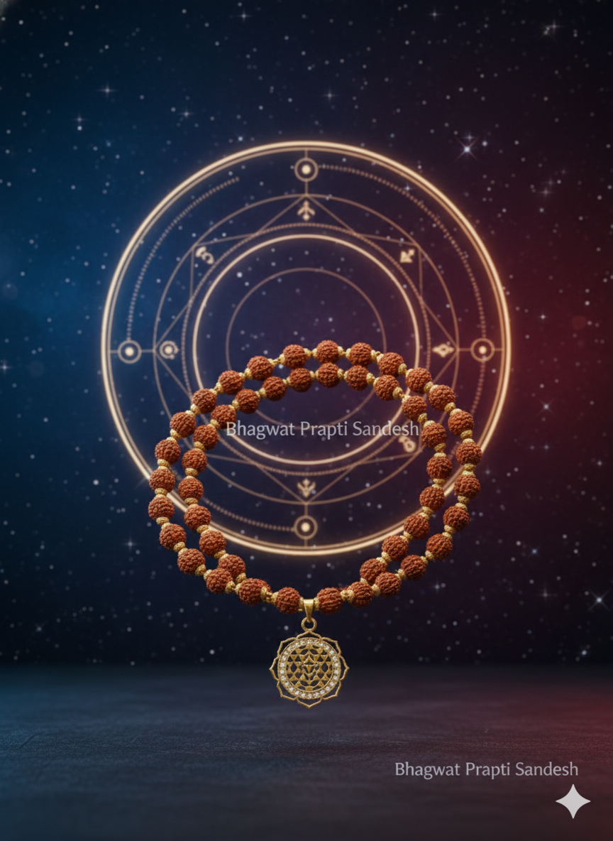 Sankatmochan Siddhi Mala with Pendant for Protection, Strength & Divine Grace