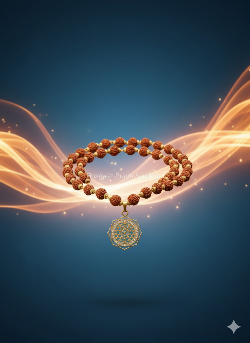 Sankatmochan Siddhi Mala with Pendant for Protection, Strength & Divine Grace