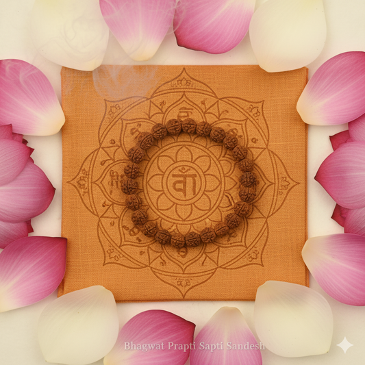 5 Mukhi Rudraksha Bracelet for Peace, Protection & Spiritual Balance