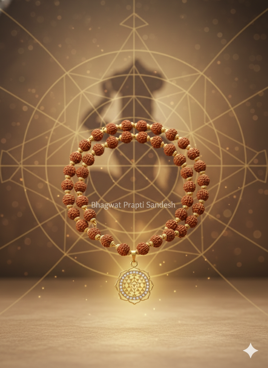 Sankatmochan Siddhi Mala with Pendant for Protection, Strength & Divine Grace